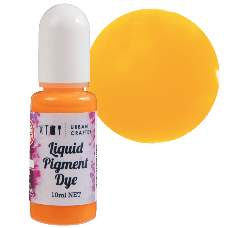 Goldenrod Urban Crafter Liquid Pigment Dye-Yellow 10ml Resin Craft