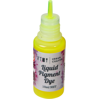 Gray Urban Crafter Liquid Pigment Dye-Lemon Yellow 10ml Resin Dyes, Pigments & Colours