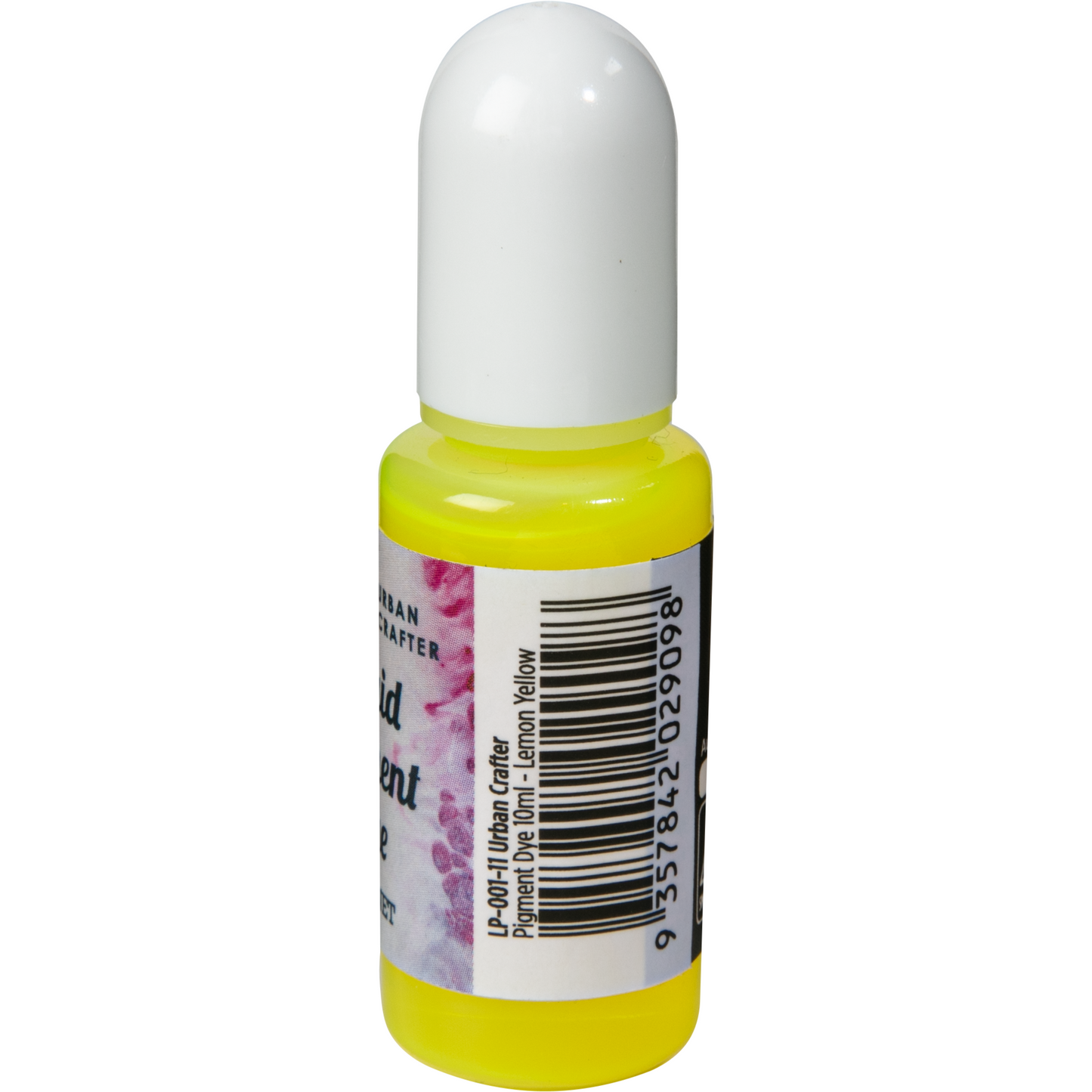 Gray Urban Crafter Liquid Pigment Dye-Lemon Yellow 10ml Resin Dyes, Pigments & Colours