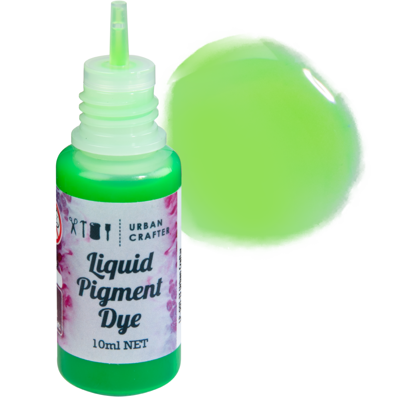 Dark Sea Green Urban Crafter Liquid Pigment Dye-Fluorescence Green 10ml Resin Dyes, Pigments & Colours