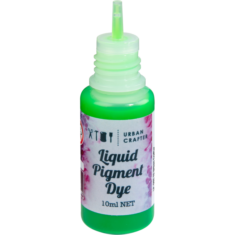 Gray Urban Crafter Liquid Pigment Dye-Fluorescence Green 10ml Resin Craft