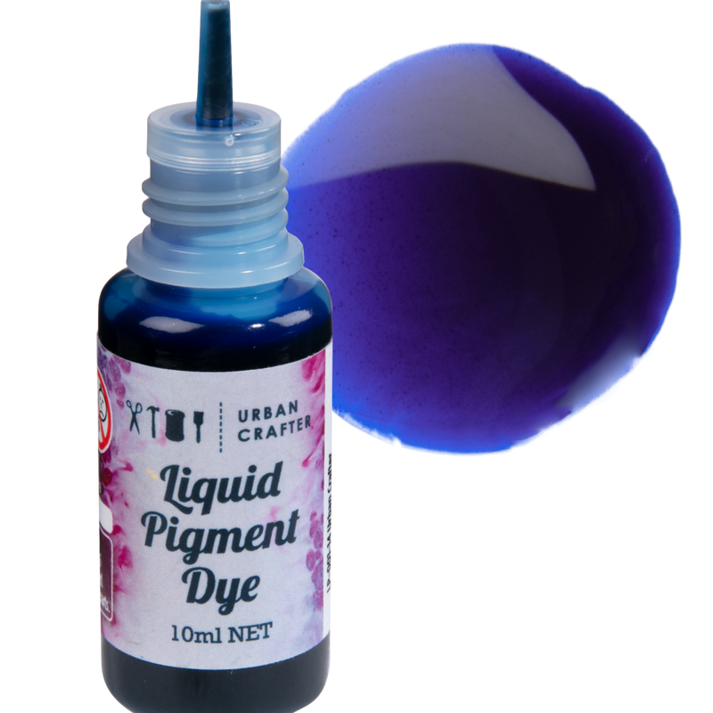 Midnight Blue Urban Crafter Liquid Pigment Dye-Sapphire Blue 10ml Resin Craft