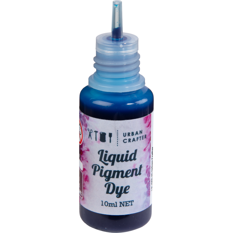 Gray Urban Crafter Liquid Pigment Dye-Blue 10ml Resin Craft