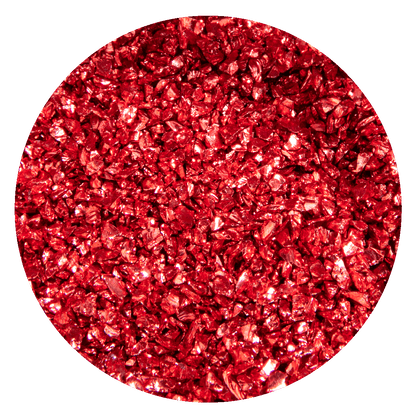Firebrick Urban Crafter 001 Multi Colour Mix Glitter Glass-Red 50g Resin Craft