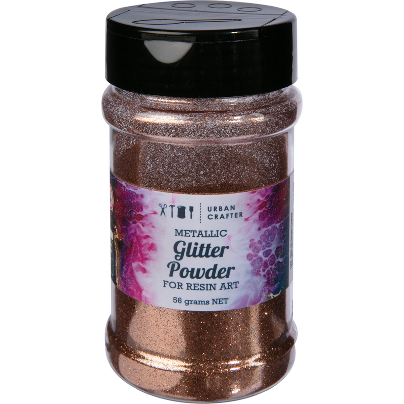 Dark Slate Gray Urban Crafter Metallic Glitter Powder-Sand Gold 56g Resin Craft