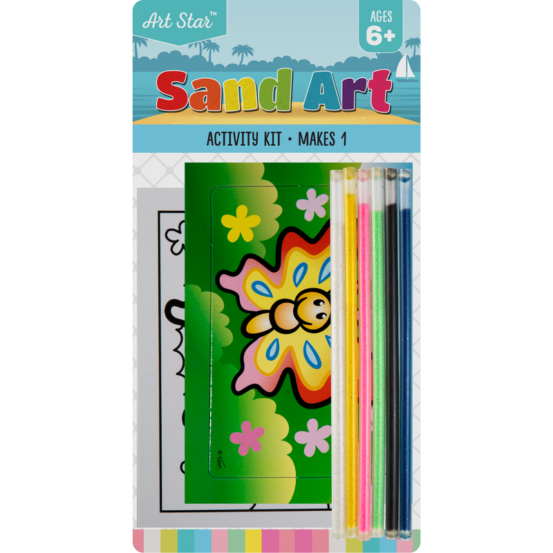 Gray Art Star Sand Art Kit-Butterfly