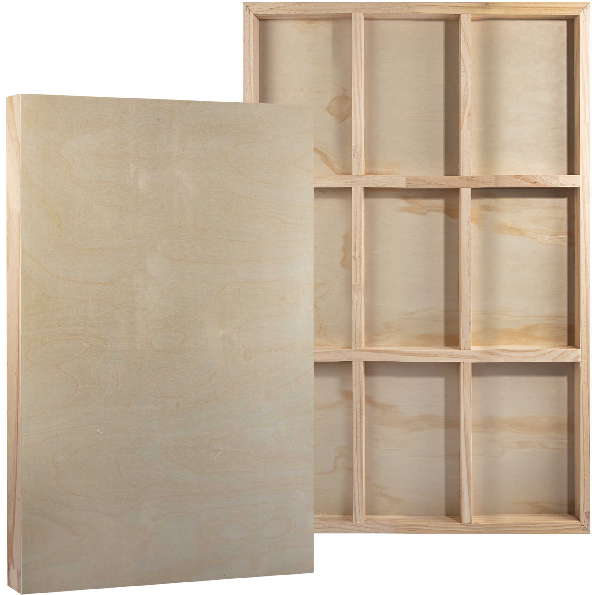 Rosy Brown The Art Studio Wooden Panel 24"x36" (60x91x4cm) Wooden Painting Boards