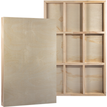 Rosy Brown The Art Studio Wooden Panel 24"x36" (60x91x4cm) Wooden Painting Boards