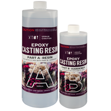 Black Urban Crafter Casting Resin for Moulds Kit 2:1, 1.5Lt (1Lt + 500ml) Resin