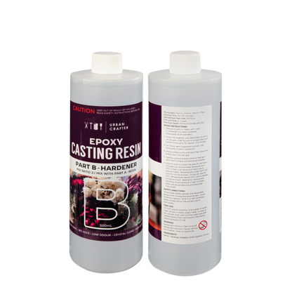 Light Gray Urban Crafter Casting Resin for Moulds Kit 2:1, 1.5Lt (1Lt + 500ml) Resin