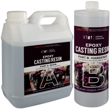 Dark Gray Urban Crafter Casting Resin for Moulds Kit 2:1, 3Lt (2Lt + 1Lt) Resin