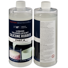 Gray Urban Crafter Translucent Liquid Silicone Rubber 1L Kit (500ml + 500ml) Resin