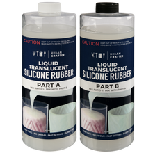 Gray Urban Crafter Translucent Liquid Silicone Rubber 2L Kit (1L + 1L) Resin