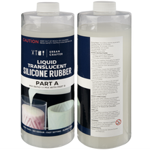 Gray Urban Crafter Translucent Liquid Silicone Rubber 2L Kit (1L + 1L) Resin