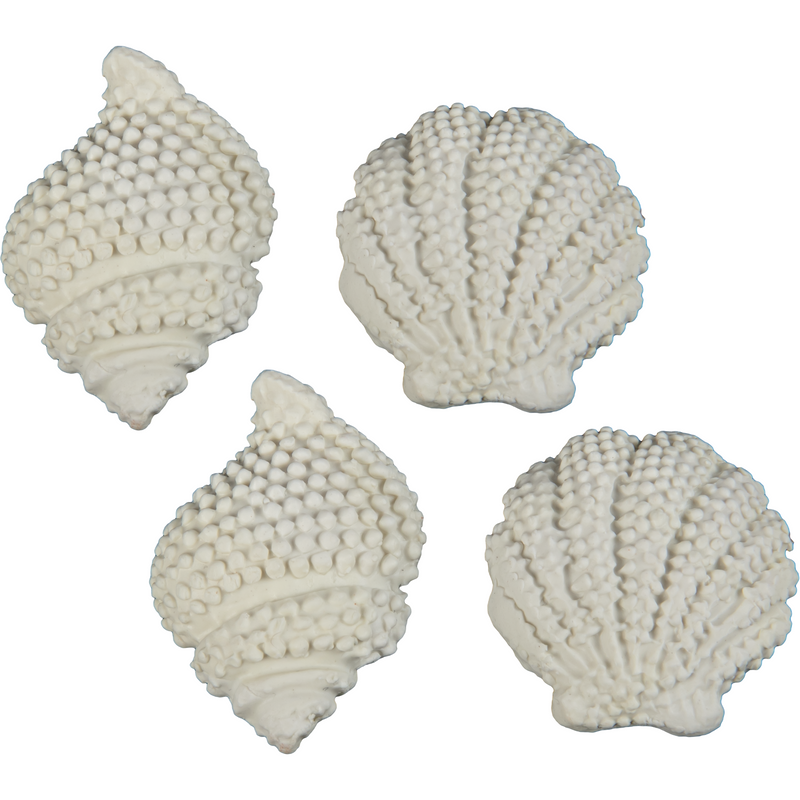 Gray The Clay Studio Conch And Shell Silicone Mould for Polymer Clay and Resin 7x1cm Resin Craft Moulds