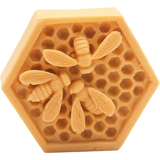 Sandy Brown The Clay Studio Honeycomb Silicone Mould for Polymer Clay and Resin 7.1x7.1x3.7cm Moulds