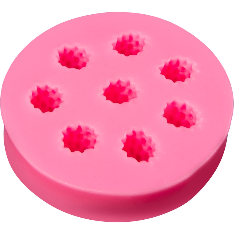 Hot Pink The Clay Studio Raspberry Silicone Mould for Polymer Clay and Resin 7.5x1.8cm Resin Craft Moulds