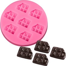 Hot Pink The Clay Studio Biscuit Silicone Mould for Polymer Clay and Resin 6.3x0.8cm Resin Moulds