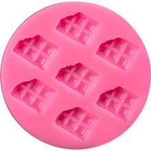 Hot Pink The Clay Studio Biscuit Silicone Mould for Polymer Clay and Resin 6.3x0.8cm Resin Moulds