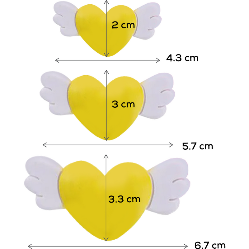 Light Gray The Clay Studio Love Feather Silicone Mould for Polymer Clay and Resin 9x7.7x1.4cm Resin Craft Moulds