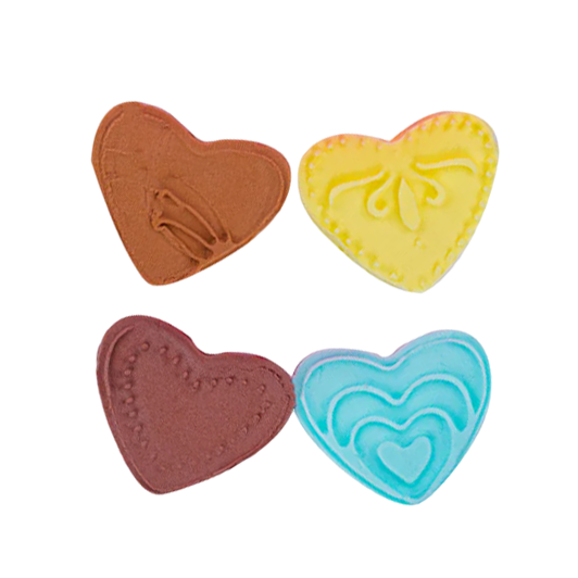 Sienna The Clay Studio Heart Silicone Mould for Polymer Clay and Resin 5.5x0.5cm Resin Craft Moulds