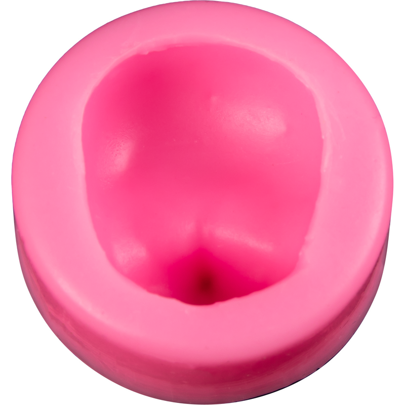 Hot Pink The Clay Studio Face Silicone Mould for Polymer Clay and Resin  4x1.5cm Resin Craft Moulds