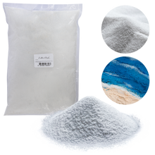 Light Gray Eraldo di Paolo Sugar White Fine Quartz Sand (0.5-1.0mm) for Texture Art 2kg Mediums