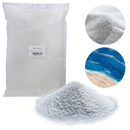 Light Gray Eraldo Di Paolo Sugar White Fine Quartz Sand (0.5-1.0mm) for Texture Art 2kg Acrylic Paints