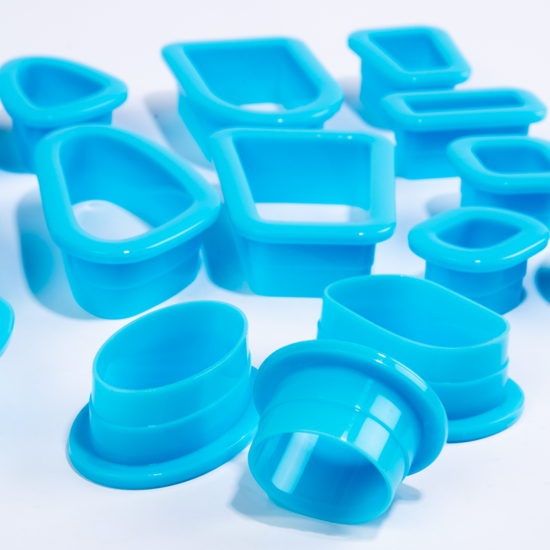 Deep Sky Blue The Clay Studio Assorted Design Plastic Earring Shape Polymer Clay Cutters 18 pieces Modelling and Casting Supplies