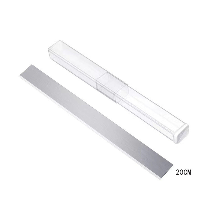 Light Gray The Clay Studio Rigid Straight Clay Cutting Blade 20cm 1 piece Modelling Tools & Accessories
