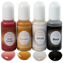 Gray Urban Crafter Resin Pearlescent Dye 10ml (4 Pieces) Resin Craft