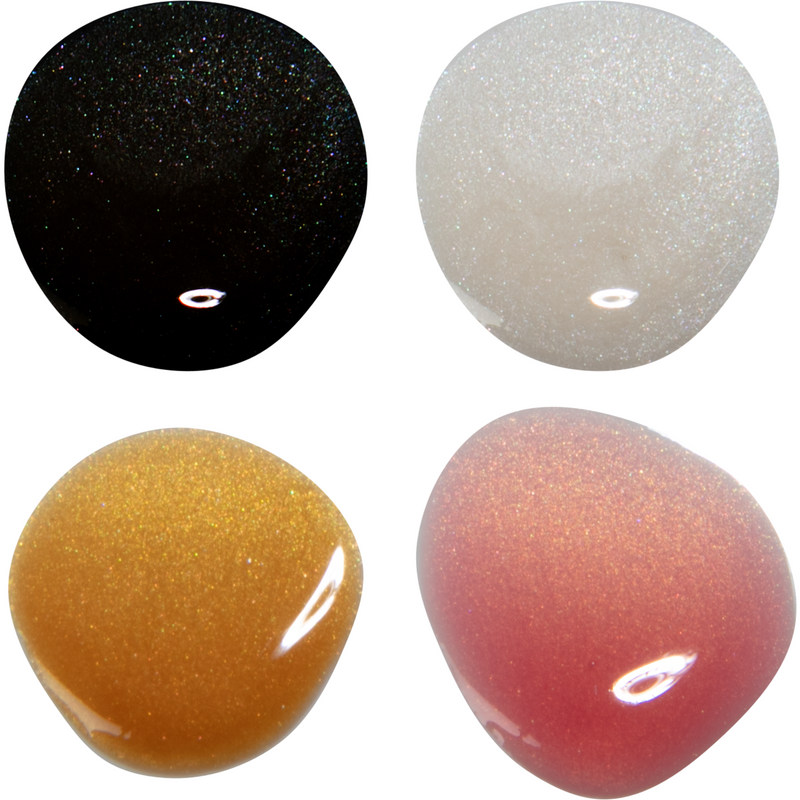 Rosy Brown Urban Crafter Resin Pearlescent Dye 10ml (4 Pieces) Resin Craft