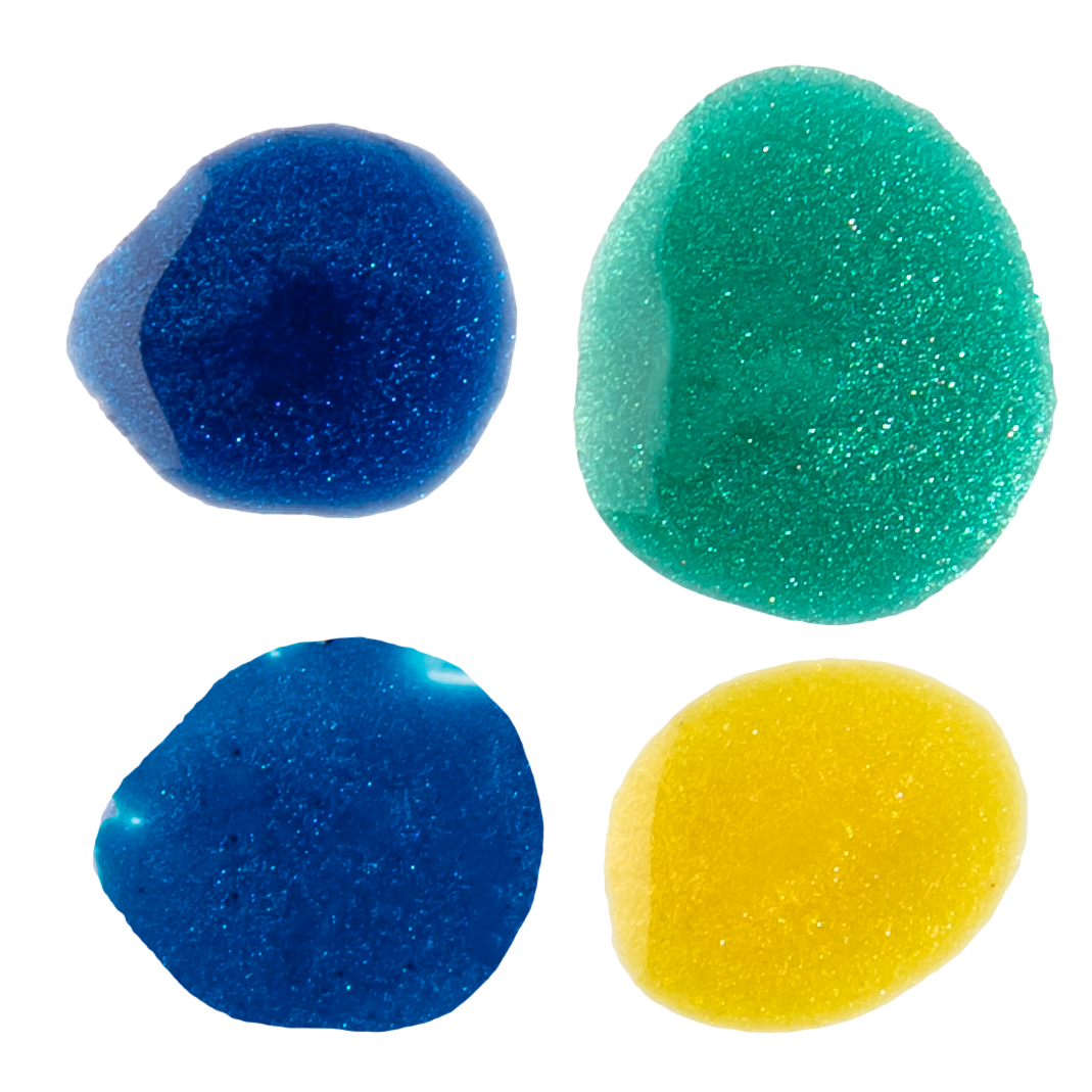 Goldenrod Urban Crafter Resin Pearlescent   Dye 10ml (4 Pieces) for Epoxy Resin Sapphire, Blue, Yellow, Green Resin Dyes, Pigments & Colours