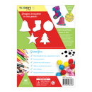 Firebrick Teacher's Choice Cut Out Ornaments Asst 20Pcs - Wht Christmas