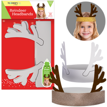 Gray Teacher's Choice Reindeer Headband 12Pk Christmas