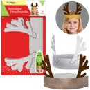 Gray Teacher's Choice Reindeer Headband 12Pk Christmas
