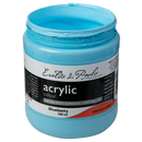 Black Eraldo di Paolo Acrylic Paint, Pastel Blueberry, 500mL Acrylic Paints