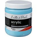 Light Steel Blue Eraldo di Paolo Acrylic Paint Pastel Blueberry 500mL Acrylic Paints