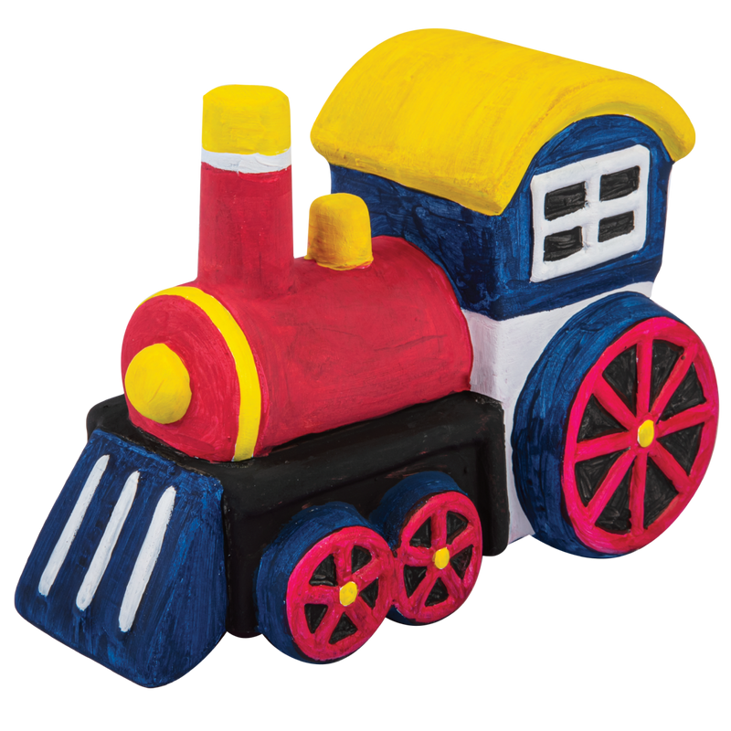 Dark Slate Gray Art Star Paint Your Own Ceramic Train Kids Activites