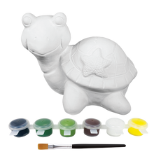 Light Gray Art Star Paint Your Own Ceramic Turtle Kids Activites