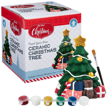Dark Slate Gray Art Star Christmas Paint Your Own Ceramic Tree Decoration Kit Kids Activites