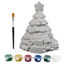 Gray Art Star Christmas Paint Your Own Ceramic Tree Decoration Kit Kids Activites