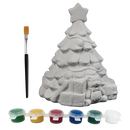 Gray Art Star Christmas Paint Your Own Ceramic Tree Decoration Kit Kids Activites