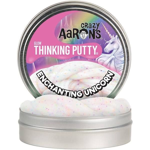 White Smoke Crazy Aaron's Glowbrights Putty Enchanting Unicorn Squishy & Squeeze