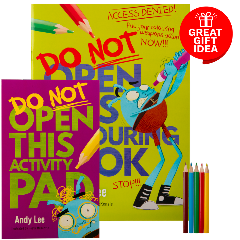 Goldenrod Do Not Open This Activity Pack by Lake Press Kids Kits
