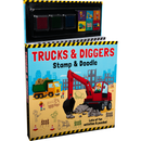Sandy Brown Stamp & Doodle - Trucks & Diggers Kids Activities
