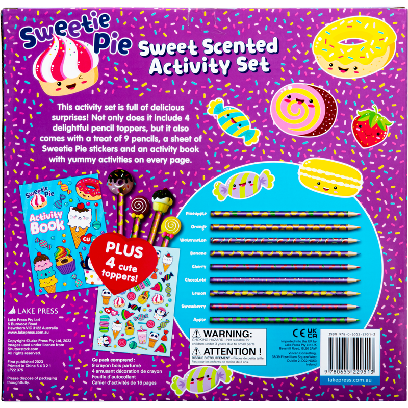 Dark Magenta Sweetie Pie - Sweet Scented Activity Set Kids Activities