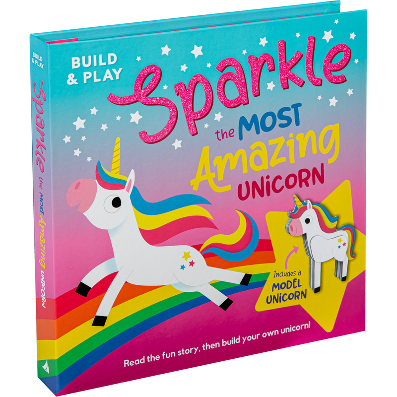 Gray Build & Play - Sparkle the Most Amazing Unicorn Kids Activities