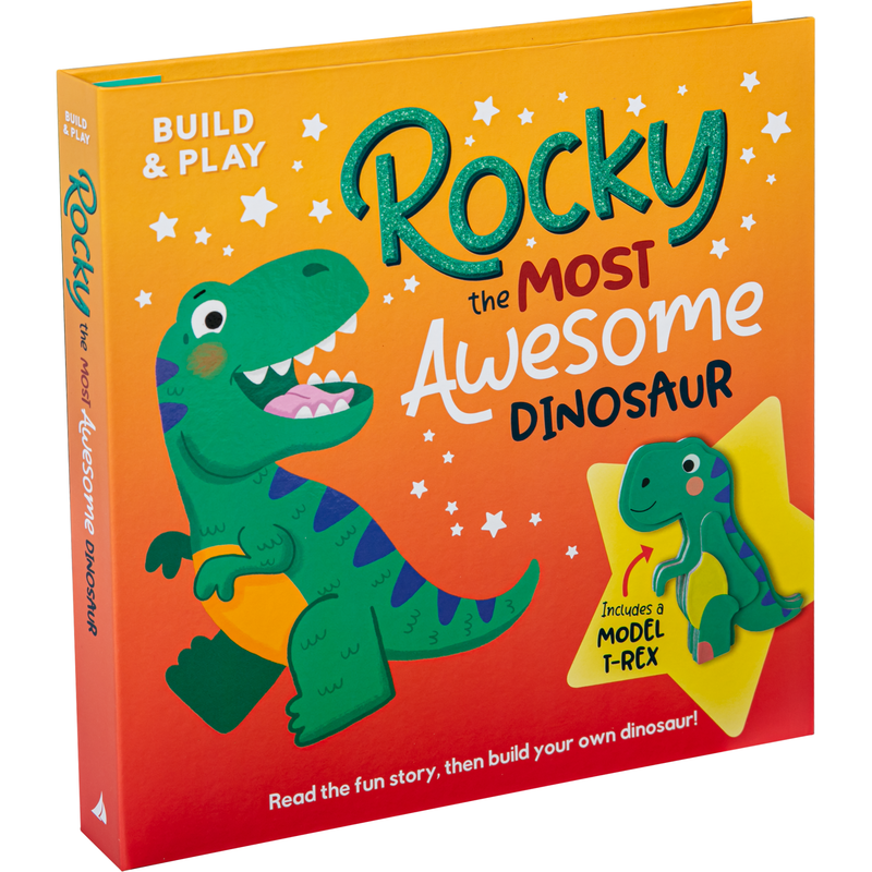 Sea Green Build & Play  - Rocky the Most Incredible Dinosaur Kids Activities