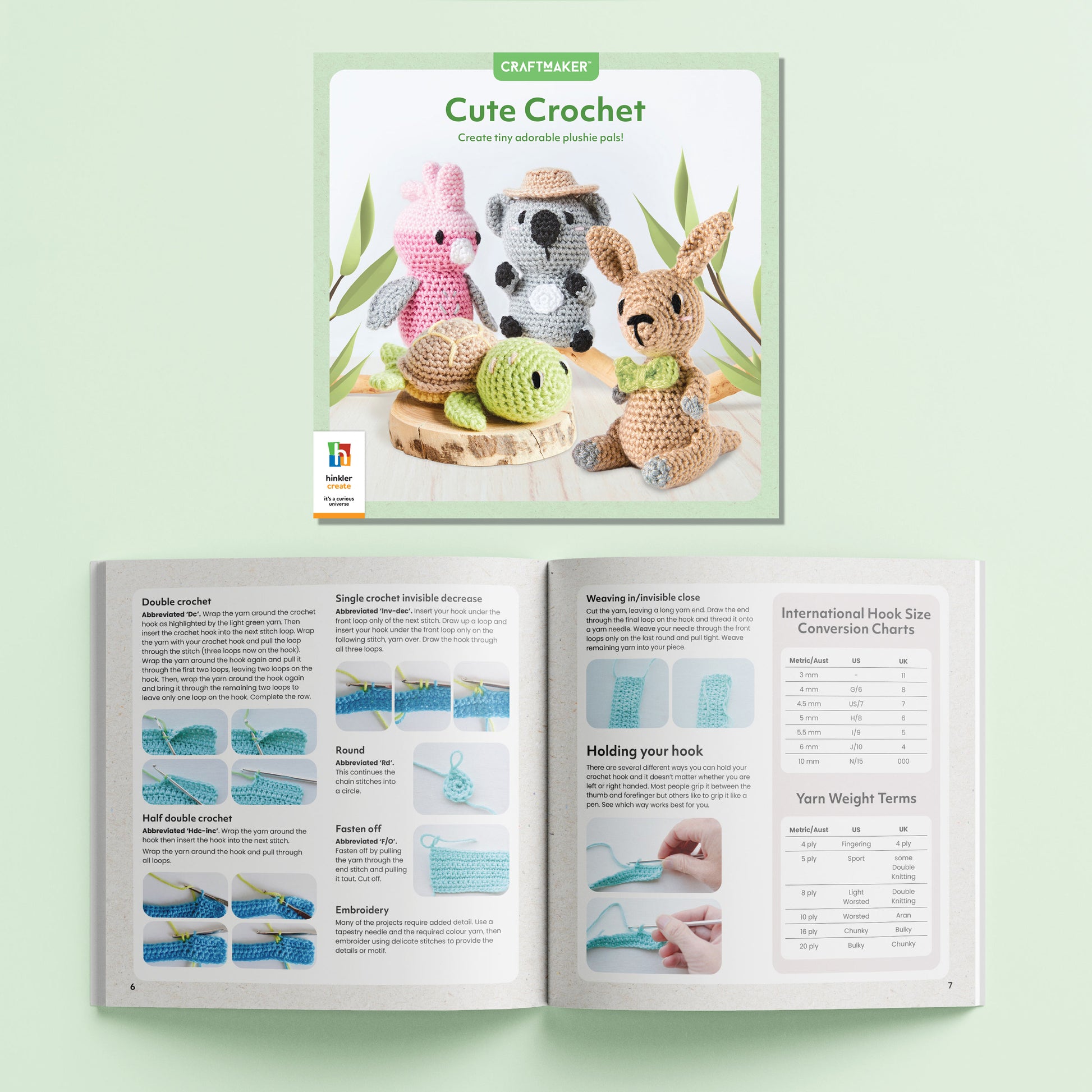 Lavender Craft Maker Cute Crochet Kit Crochet